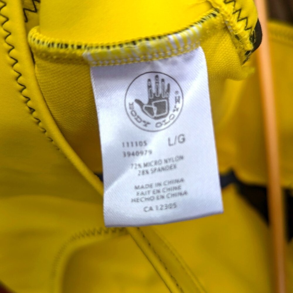 Yellow Body Glove Bikini Top - size Large Bnwot - Picture 6 of 7